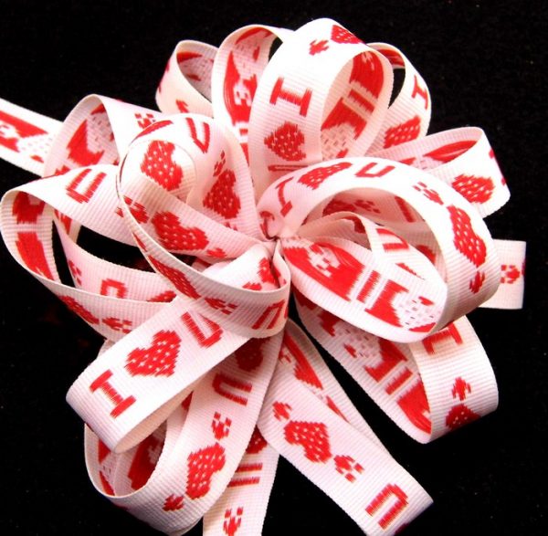 valentine ribbon