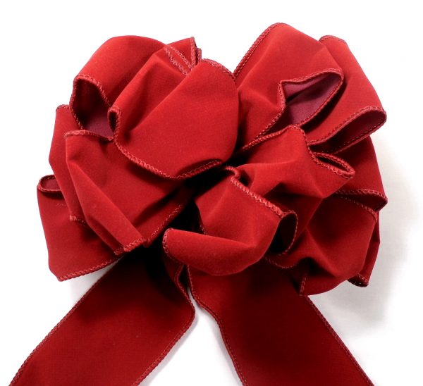 wired velvet ribbon