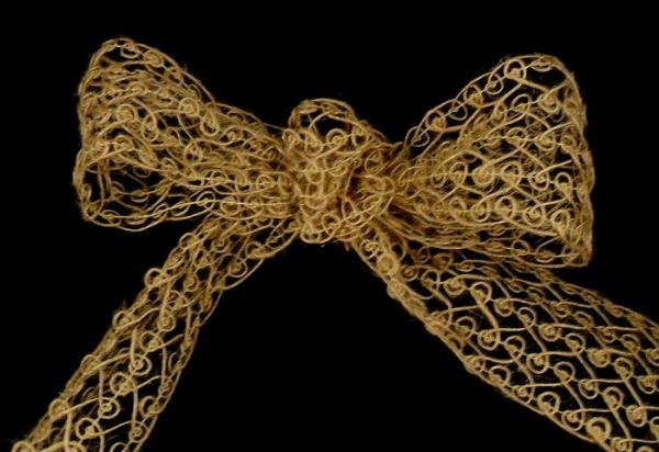 rustic bow ribbon