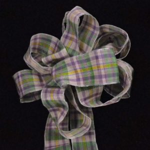 Spring Plaid Ribbon