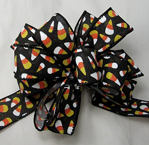 wired candy corn ribbon