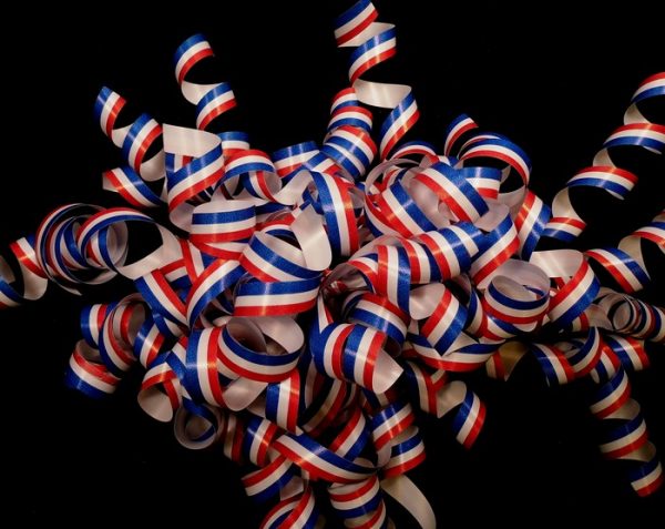 Patriotic Curling Ribbon