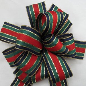 woven metallic ribbon