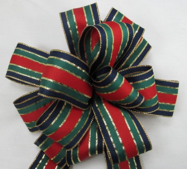 woven metallic ribbon