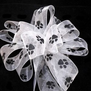 paw print ribbon