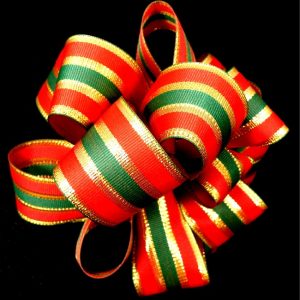 non-wired Christmas Ribbon