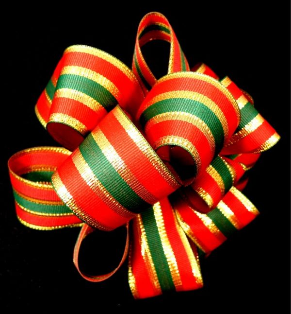 non-wired Christmas Ribbon