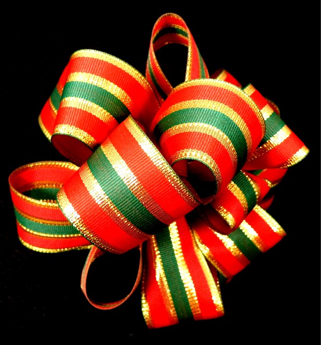 Non-wired Christmas Ribbon from American Ribbon