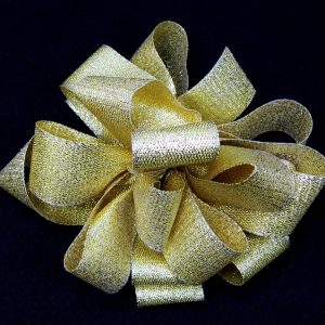 Metallic ribbon