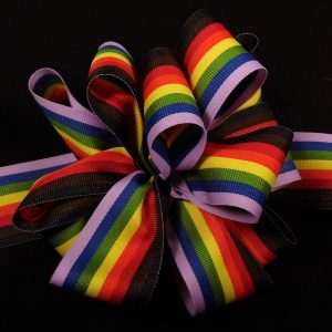 Philly Pride Flag Ribbon