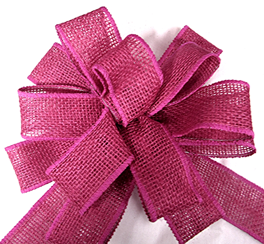 Celebrate it 4 burlap wired ribbon