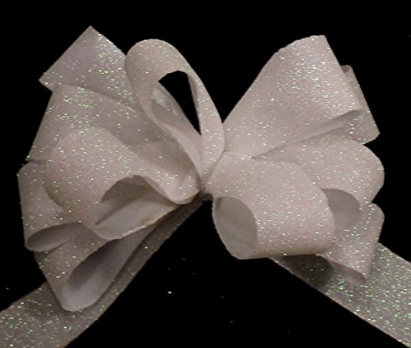 glittery ribbon