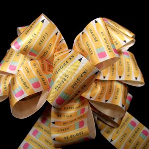 pencil ribbon