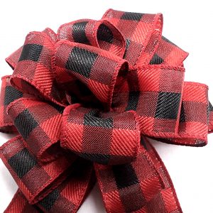 red & black plaid