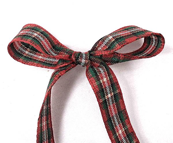 woven christmas plaid