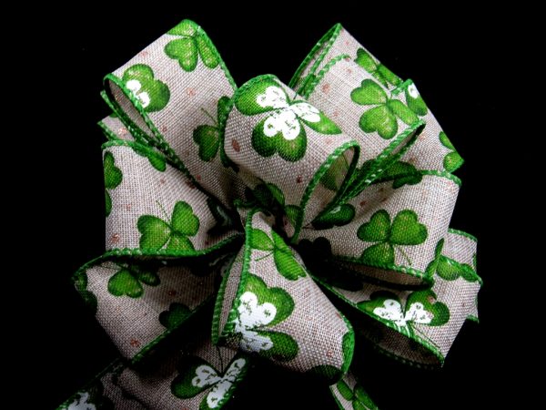 Wired Watercolor Shamrocks - Image 2