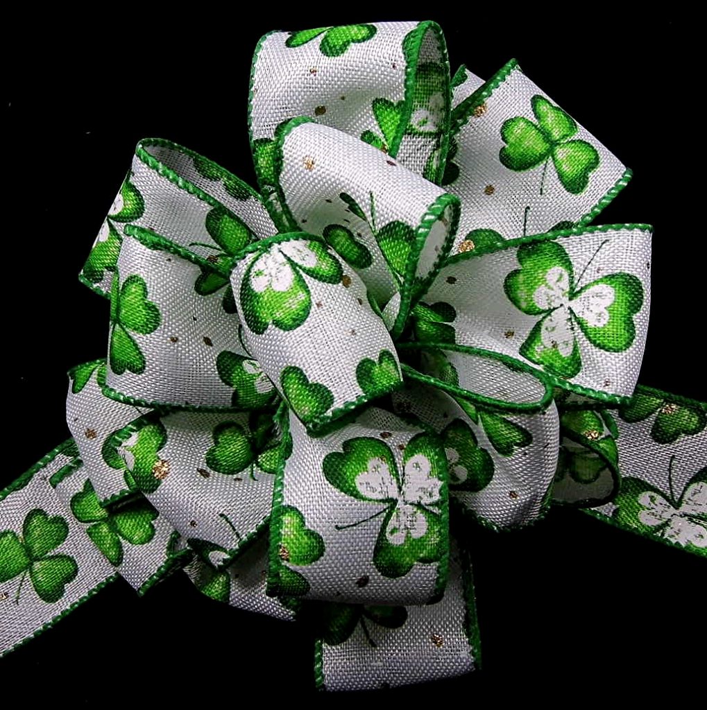 Shamrocks Ribbon from American Ribbon Manufacturers