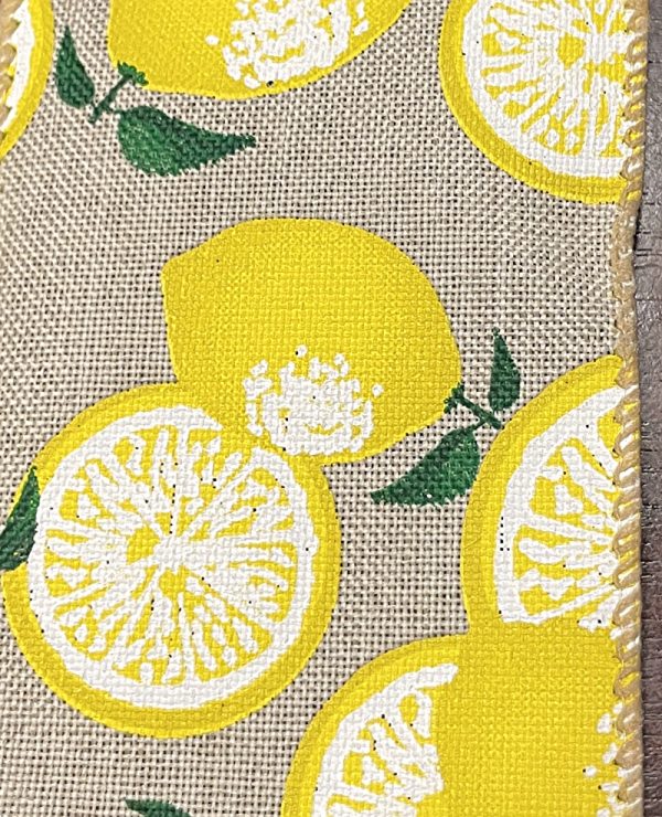 Wired Linen Lemons - Image 2