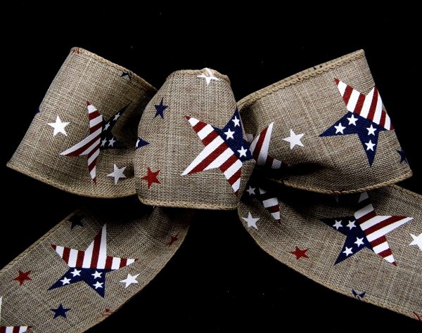 flag star ribbon