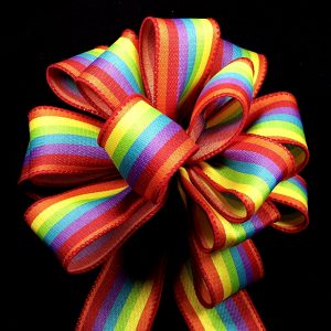rainbow stripe ribbon