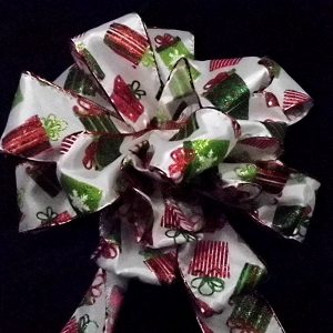 christmas presents ribbon