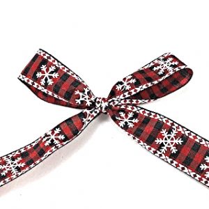 thin snowflake ribbon