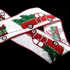 wired red truck ribbon