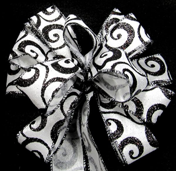 swirled ribbon