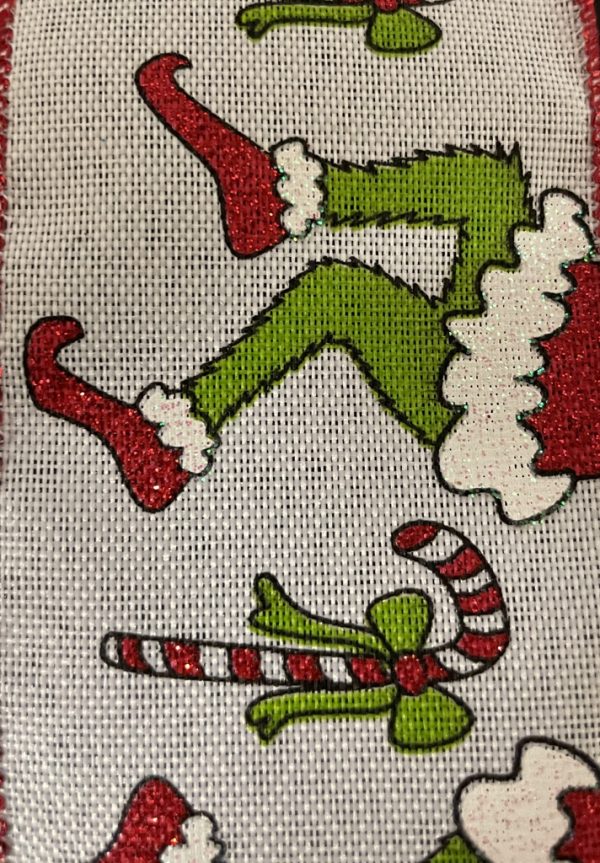 wired grinchlike ribbon