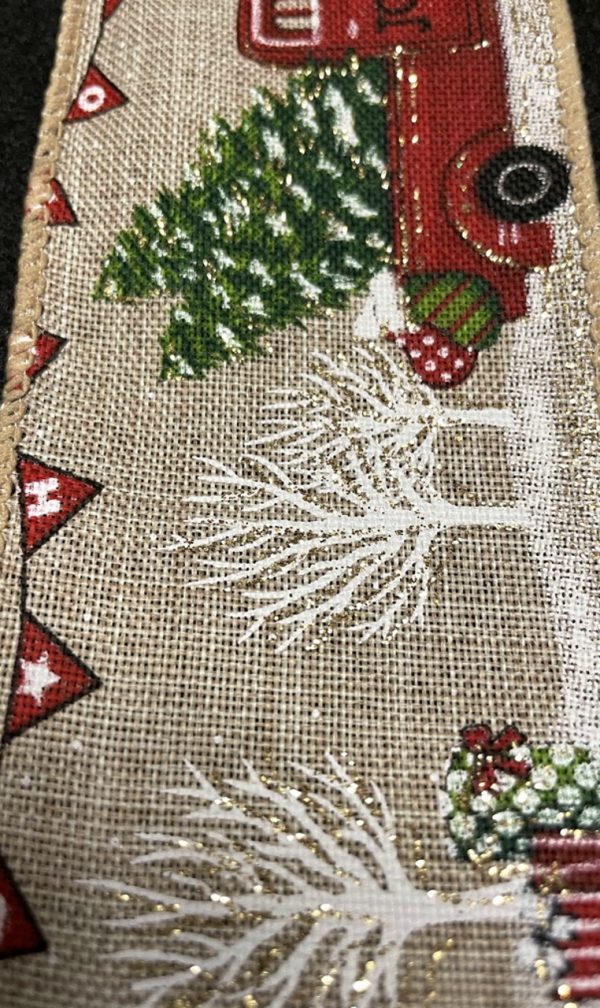 Xmas Truck Ribbon