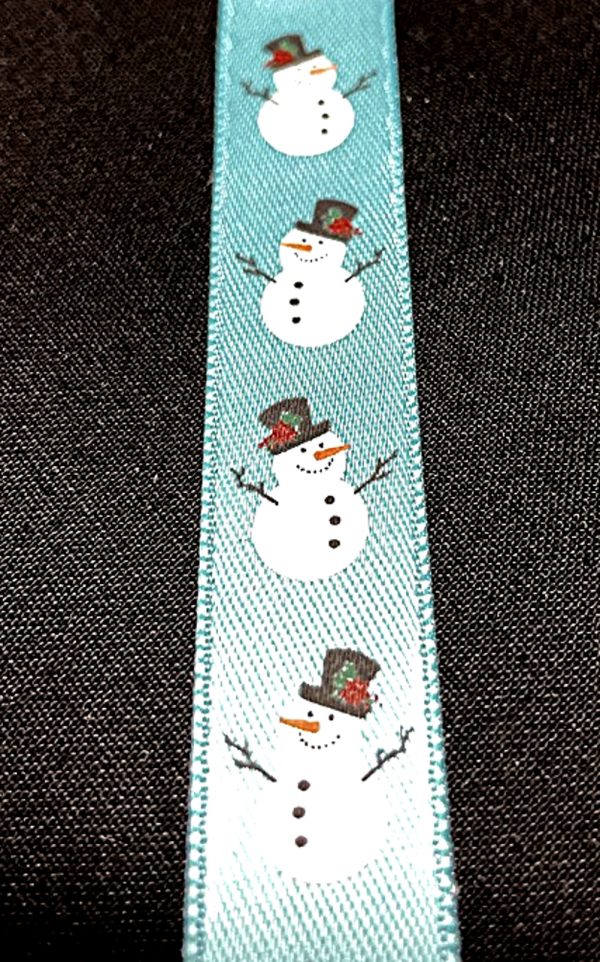 thin snowman ribbon