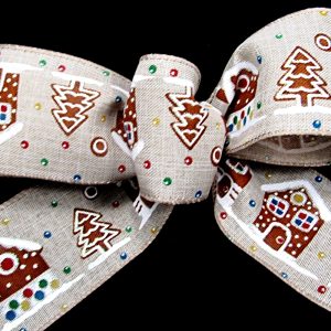 gingerbread house ribbon