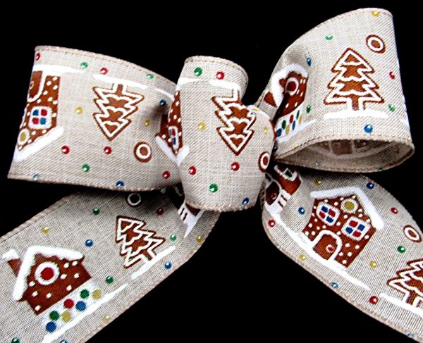 gingerbread house ribbon