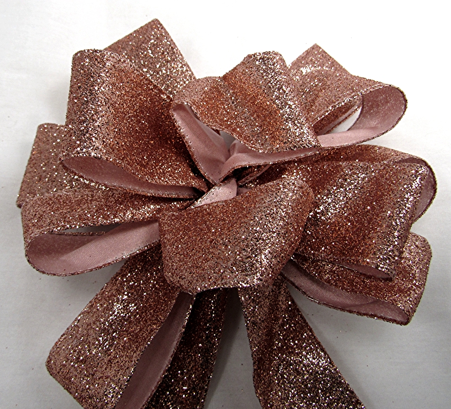 Wired Glitter Plaid Ribbon from American Ribbon Inc.