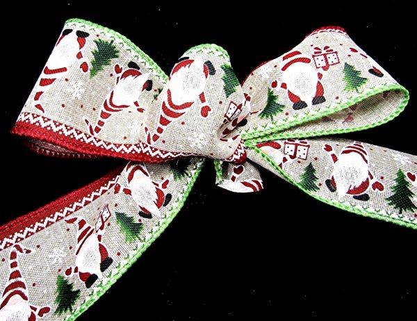 Christmas gnome ribbon