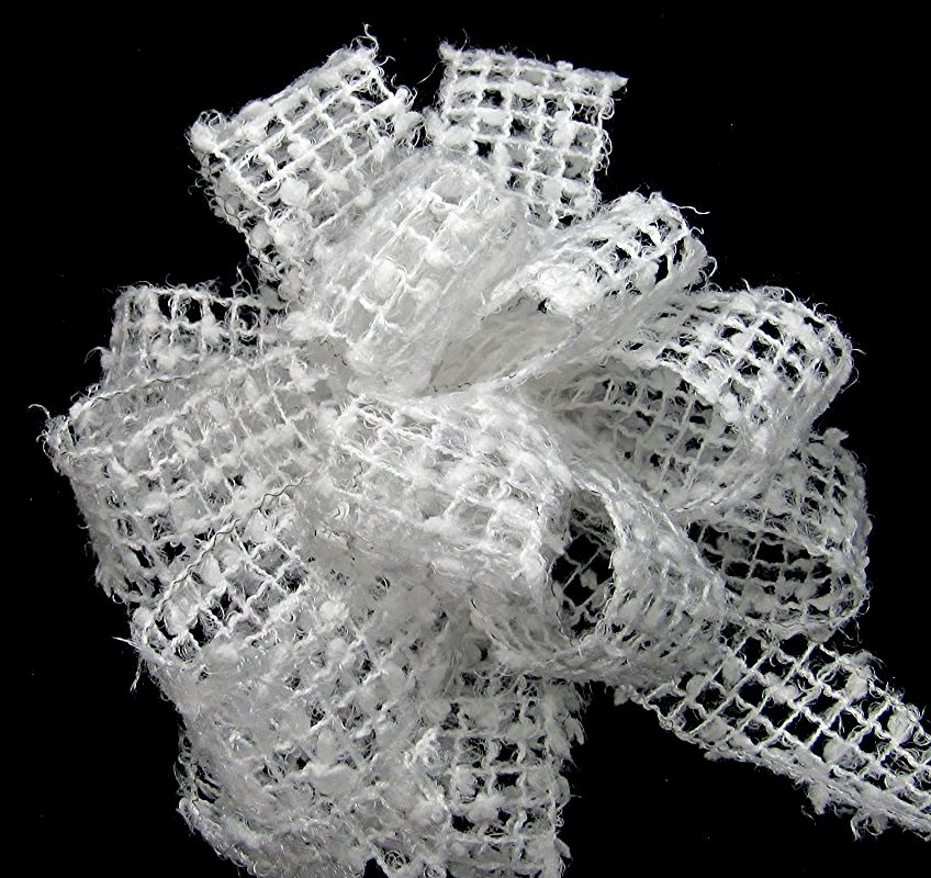 Wired White Ribbon from American Ribbon Manufacturers