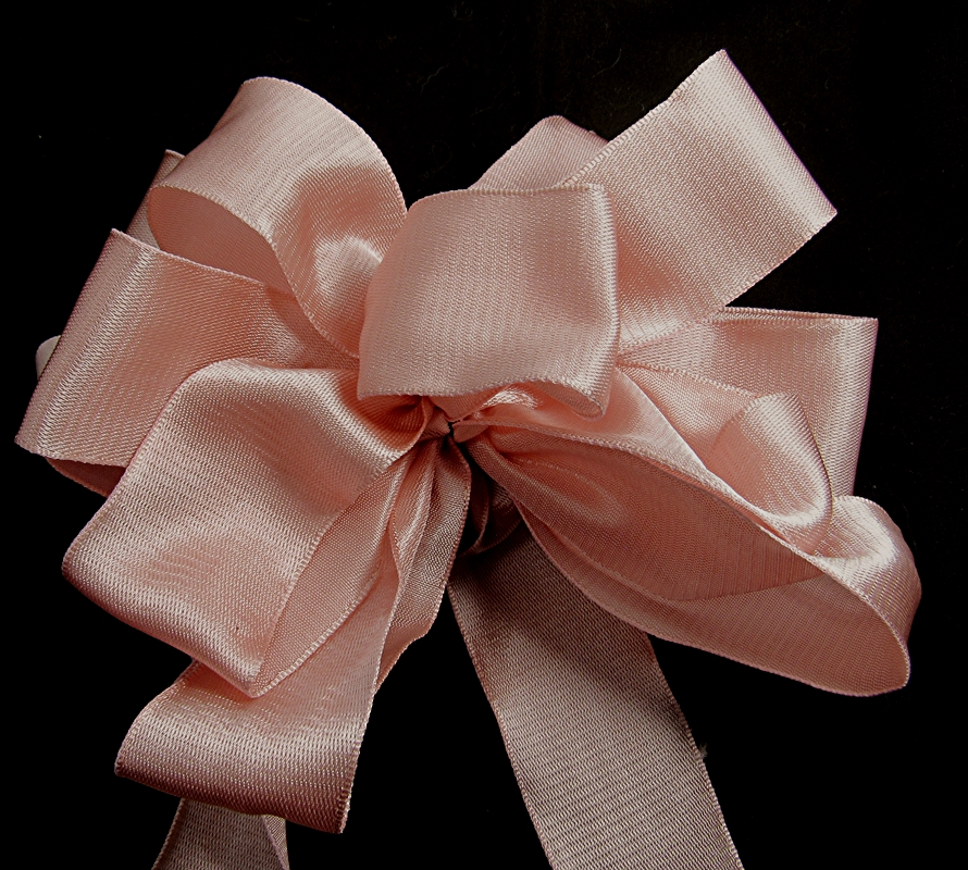 Pale Pink Silky Seam Binding Woven Ribbon, 15mm 9/16in Wide sold