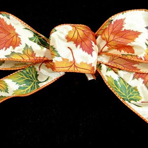 fall leaf ribbon