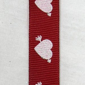 grosgrain hearts ribbon