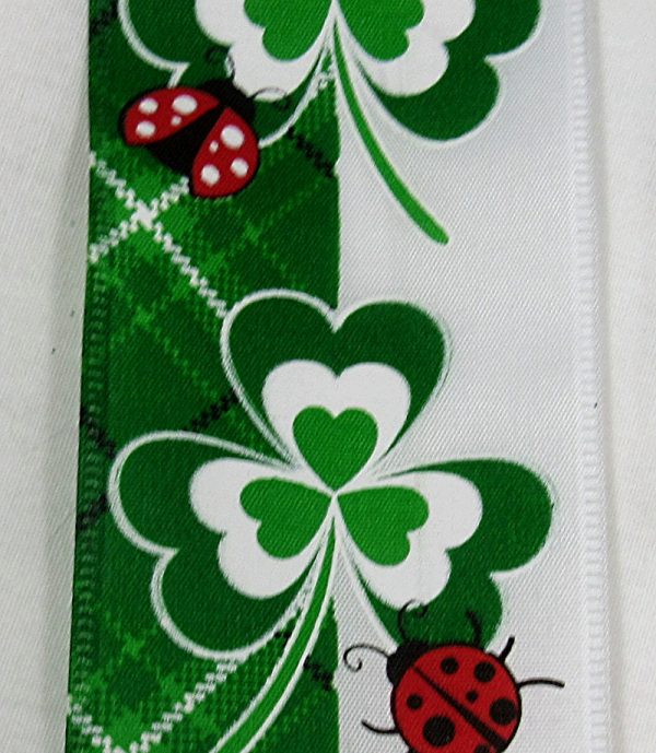 wired clover ribbon