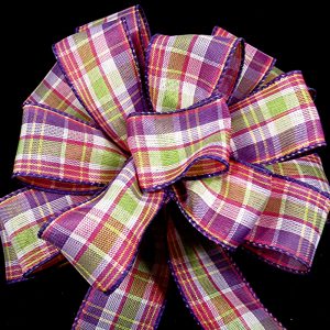 spring Plaid Ribbon