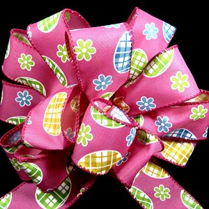 easter eggs ribbon