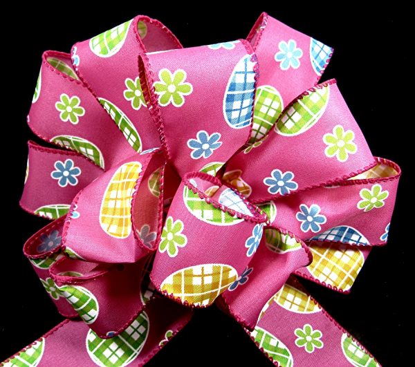 easter eggs ribbon