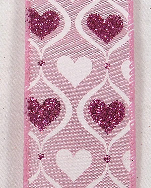 hearts ribbon