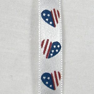 Thin Patriotic Satin