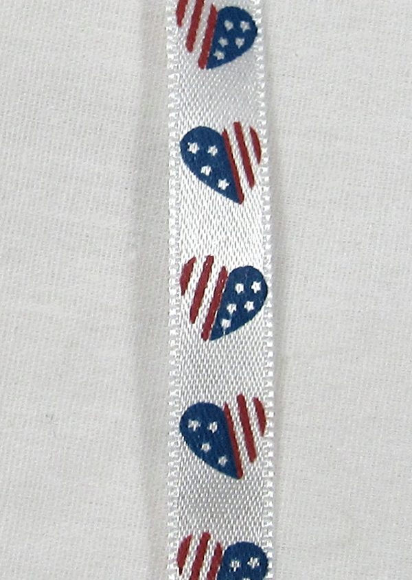 Thin Patriotic Satin