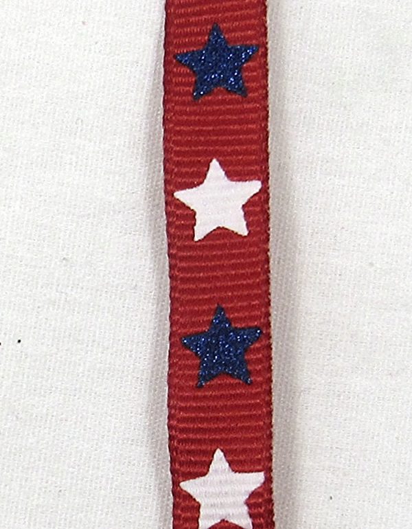 patriotic grosgrain ribbon