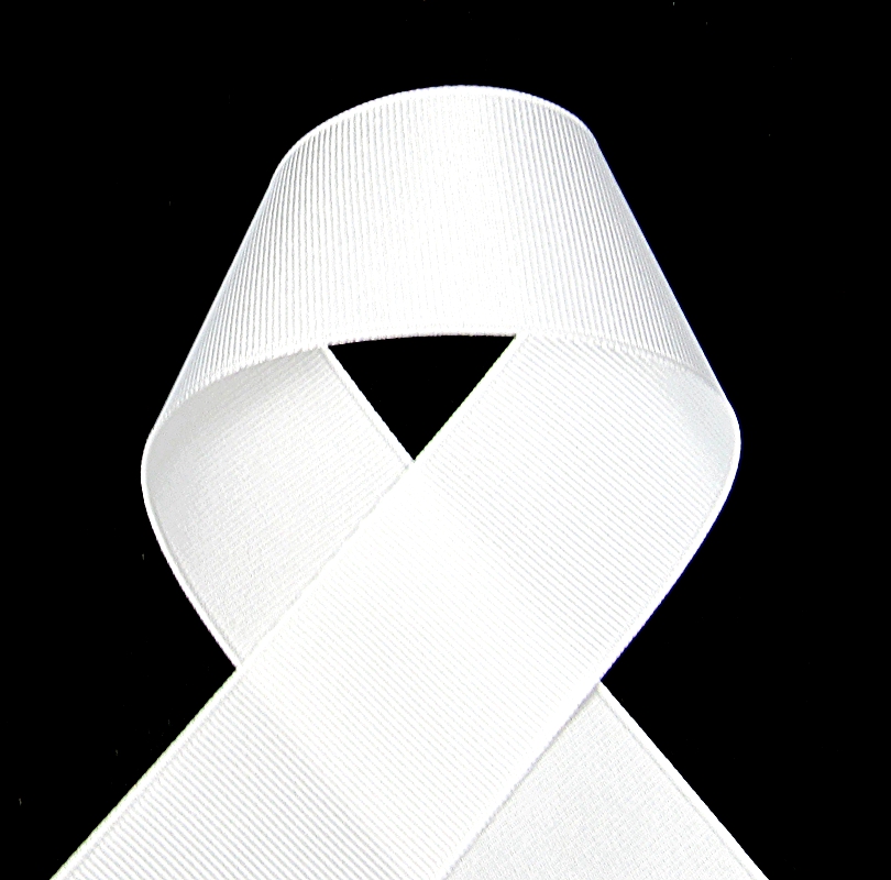 1 7/16 White Satin Ribbon - 100 Yards