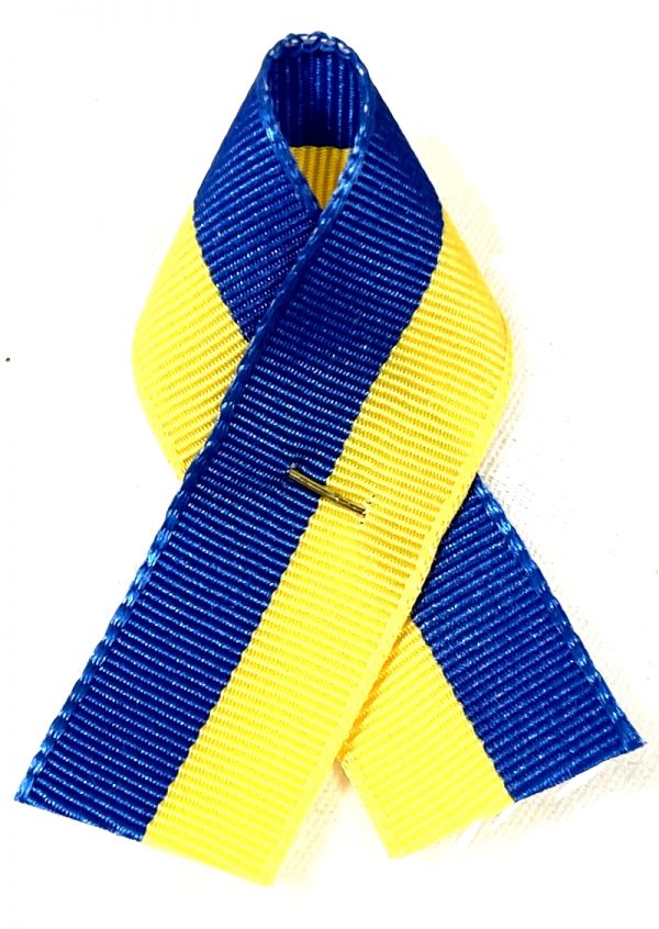 Ukrainian Flag Ribbon