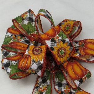 pumpkin truck ribbon